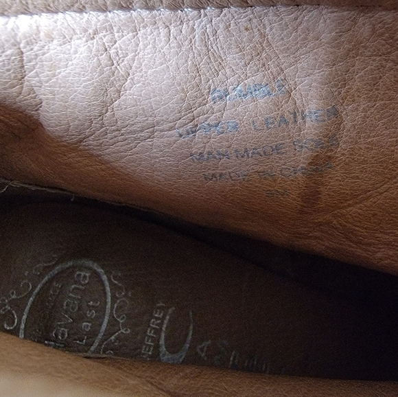 Jeffrey Campbell Rumble suede booties tan heel back zipper Size 8 - Picture 12 of 16